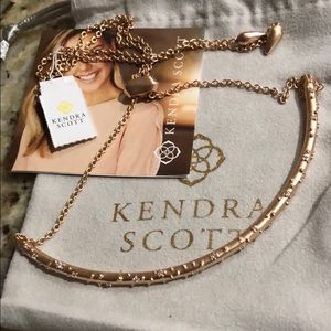 Kendra Scott Rose Gold Diamond Choker